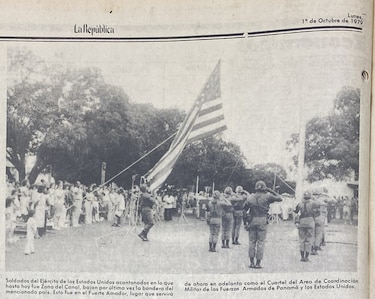 ¿Por qué hay una bandera en la cima del Cerro Ancón?