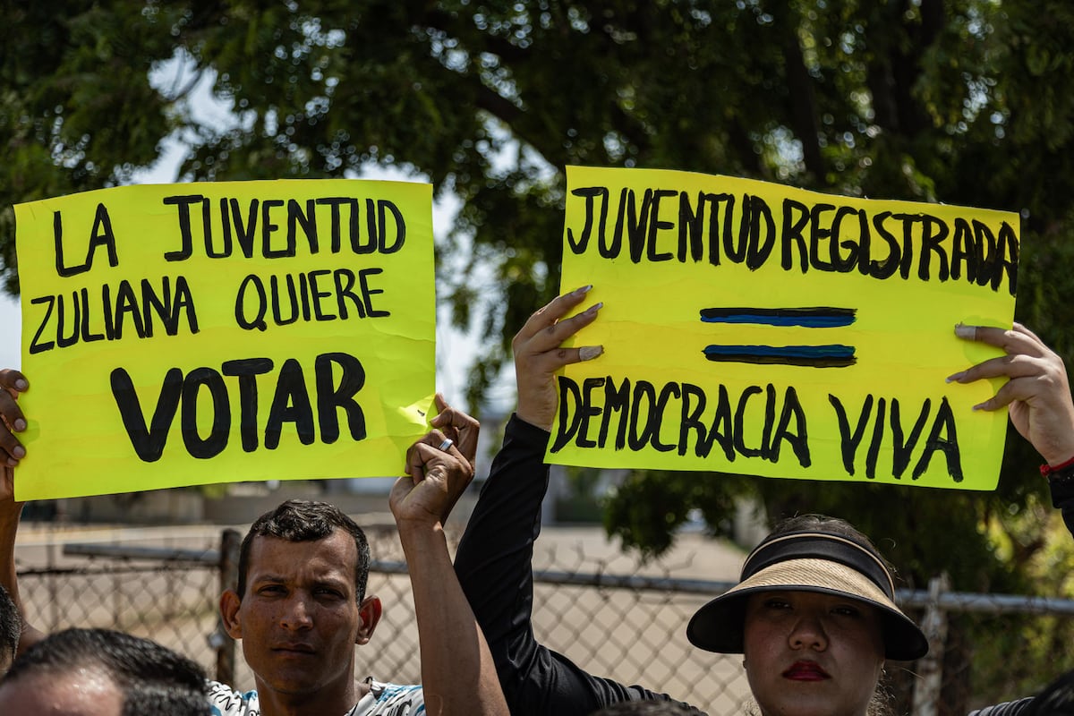 Opositores exigen la apertura del registro de votantes ante eventual elección en Venezuela