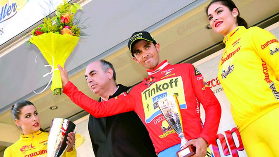 Contador se ubica en la cima