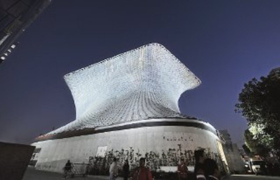 El traslado del Soumaya