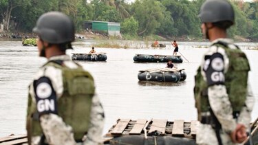 Operativo en Guatemala contra la migración ilegal