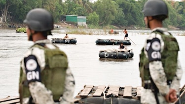 Operativo en Guatemala contra la migración ilegal
