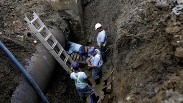 Termina reparación de línea de 54 pulgadas; Idaan abre sistema para suministro de agua