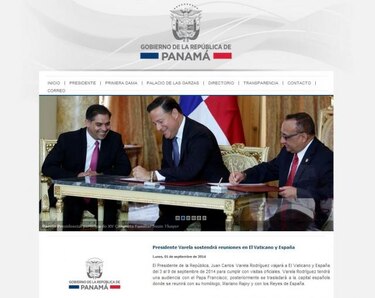 Sitio de la Presidencia ya activo, pero aún no tiene información de acceso público