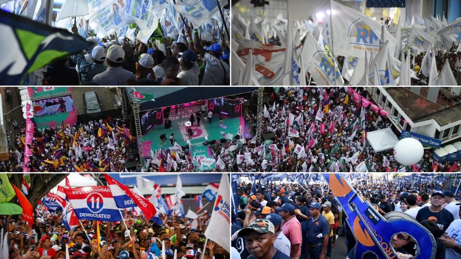 El balance de los cierres de campaña: discursos, música, hoteles y plazas públicas