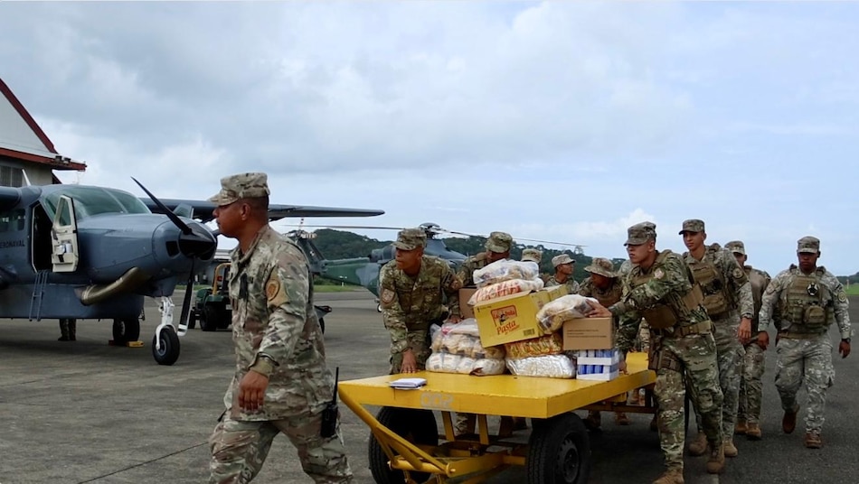 Puente humanitario: al menos 6,300 libras en ayuda se han transportado hacia Bocas del Toro