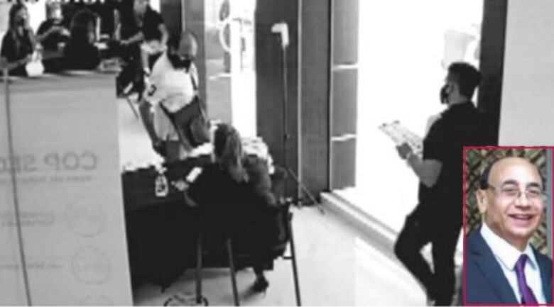 Un extraño, un maletín y los comicios  del Comité Olímpico