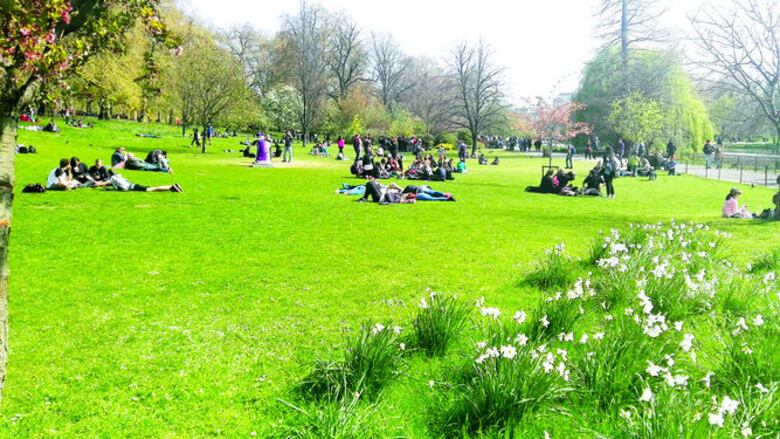 Londres soleado con días más largos