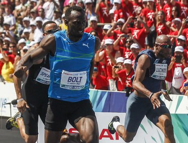 Usain Bolt gana su primera carrera individual del año