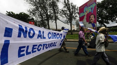 Daniel Ortega, con cómoda mayoría para ganar la reelección en Nicaragua