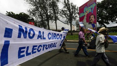 Daniel Ortega, con cómoda mayoría para ganar la reelección en Nicaragua