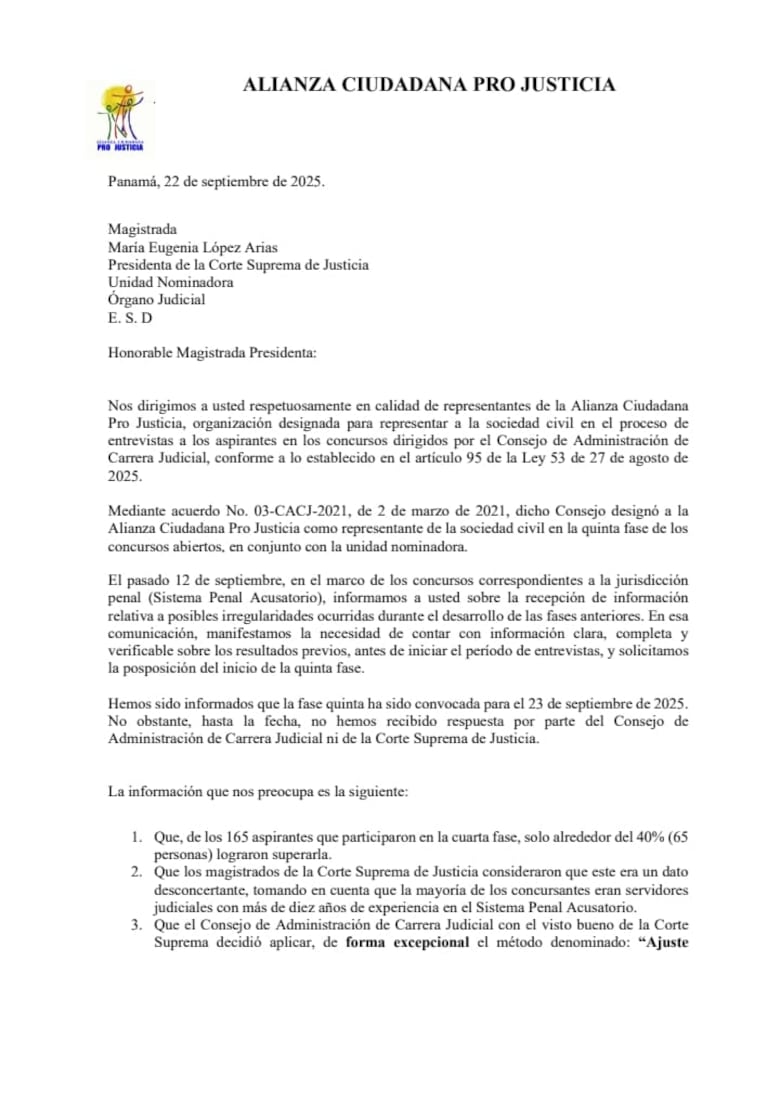 Tras retiro de Alianza Ciudadana Pro Justicia de proceso para evaluar a jueces, la CSJ designa a sus reemplazos