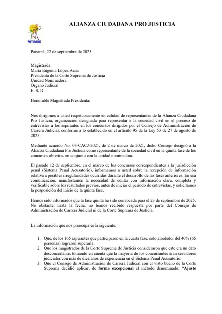 Tras retiro de Alianza Ciudadana Pro Justicia de proceso para evaluar a jueces, la CSJ designa a sus reemplazos