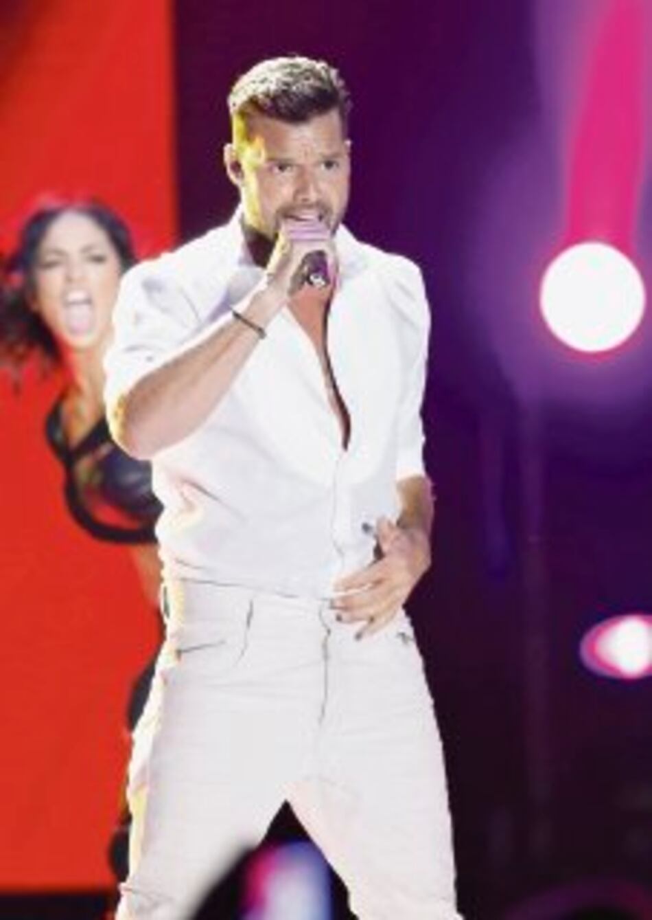 Ricky Martin acude al Life Ball a ´hacer ruido´