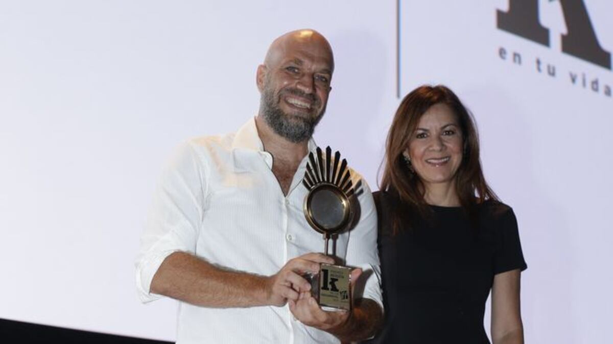 Mauro Colombo director de 'Tierra Adentro' y María Mercedes de Corró, vicepresidenta ej