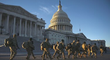 Militares mantendrán el sitio en Washington