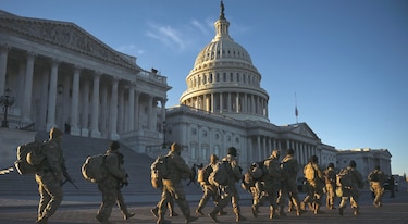 Militares mantendrán el sitio en Washington