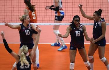 Estados Unidos se quedó con el bronce en el voleibol femenino