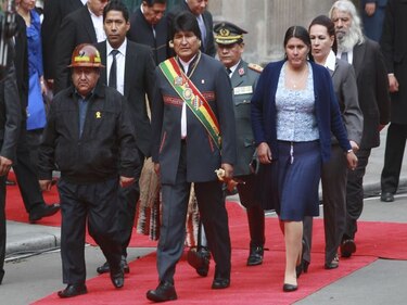 Evo Morales juramenta a nuevo gabinete de gobierno
