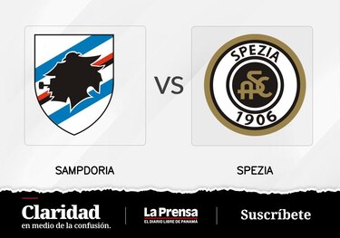 Spezia frente a Sampdoria
