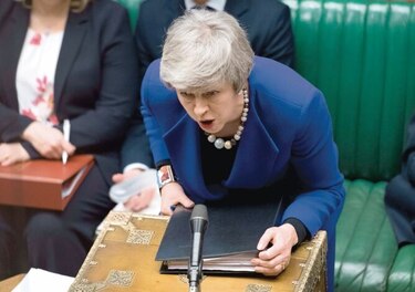 Parlamento rechaza una vez más plan de Theresa May para el Brexit
