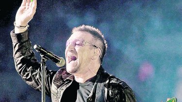 Un Bono preocupado
