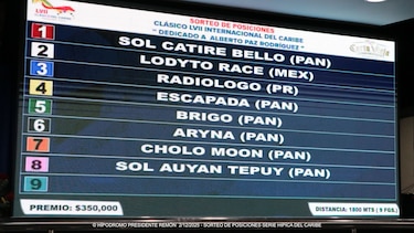 Sortean los carriles para el Clásico del Caribe que se correrá este domingo en Panamá