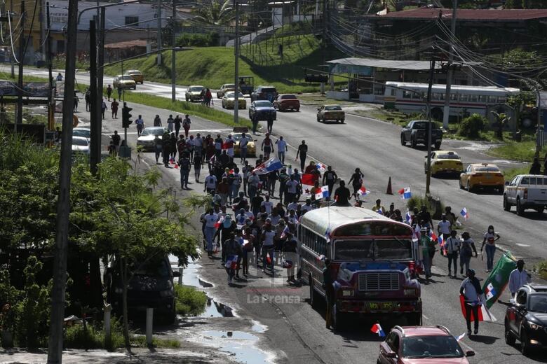 Colón: descontento, caos social y pérdidas millonarias
