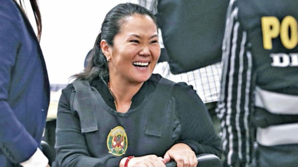 Tribunal decidirá el sábado apelación a prisión de Keiko Fujimori