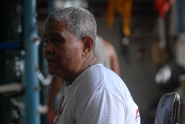 María Toto, la decana del boxeo