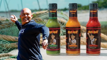 El nuevo ‘lanzamiento’ de Mariano Rivera: salsas picantes inspiradas en Panamá