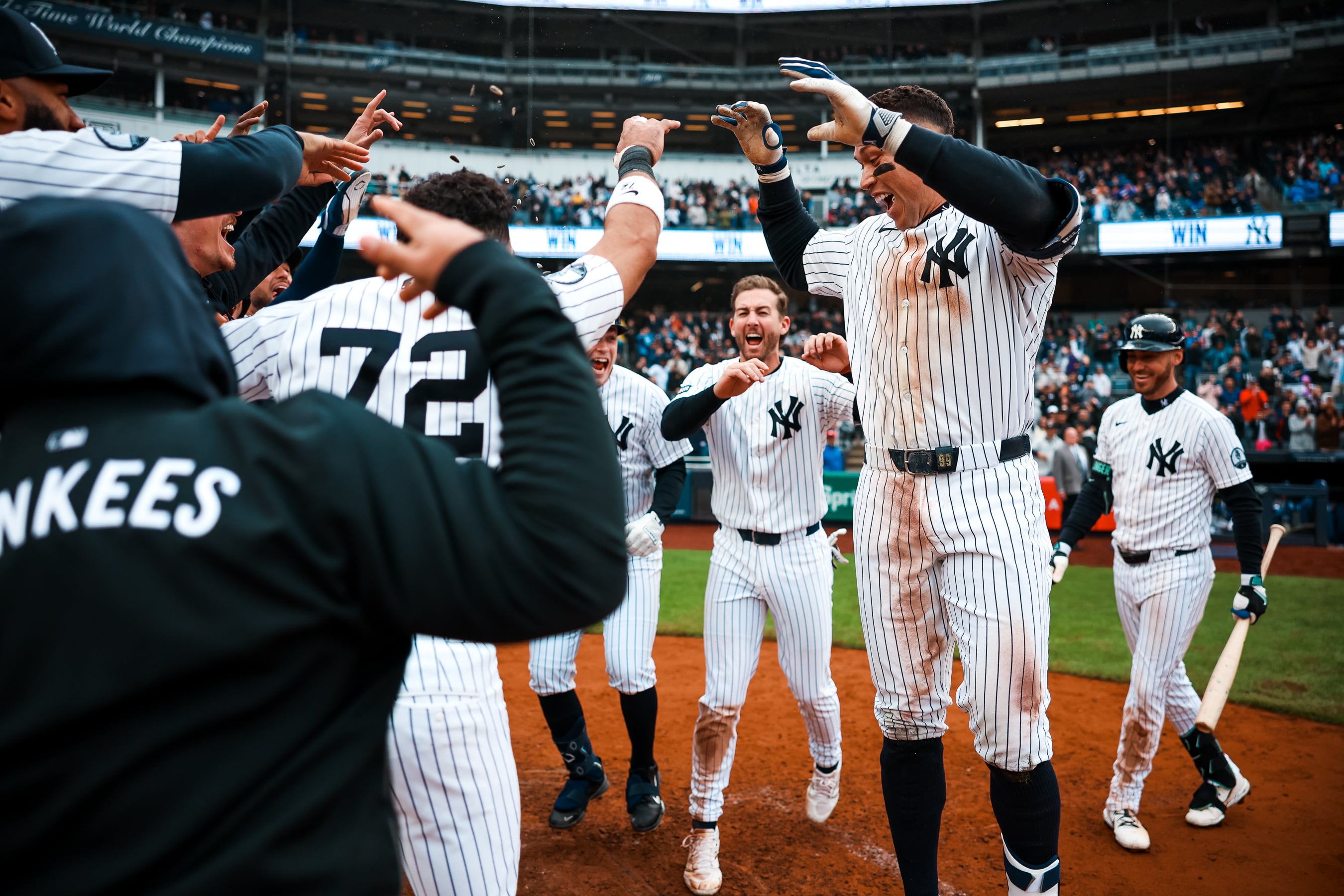 Aaron Judge sale de mala racha y Yankees dejan tendido a los Rays