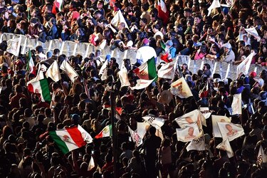 Andrés López Obrador llama a la reconciliación en México