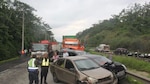 Puente Centenario: Hay 10 personas heridas luego de colisión múltiple