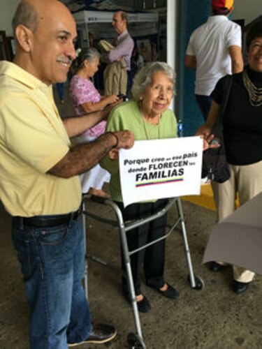 Venezolanos en Panamá: '¿Qué queremos? ¡Libertad!'