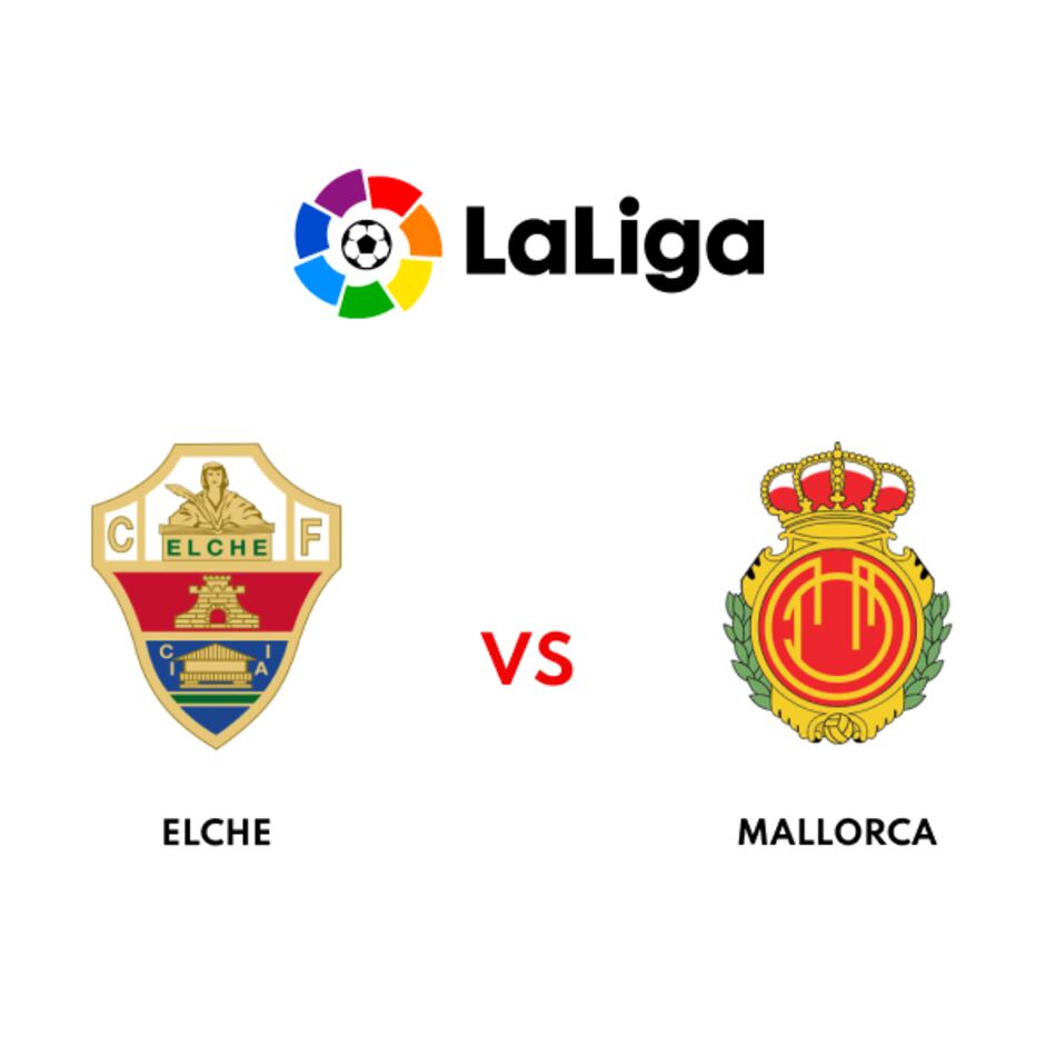 Mallorca busca sumar puntos ante Elche tras detener la racha ganadora