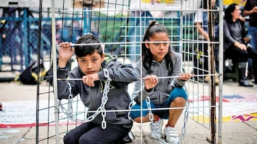 La sonrisa no cruzó la frontera
