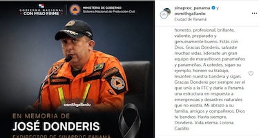 Fallece José Donderis, exdirector del Sinaproc
