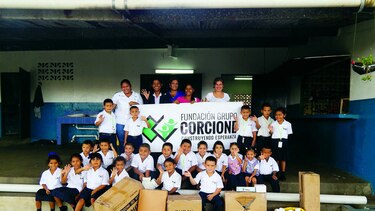 Donación de materiales