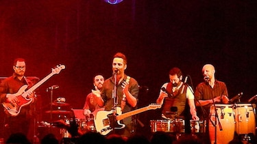 La cueva de Jorge Drexler se llenó de amigos en Panamá