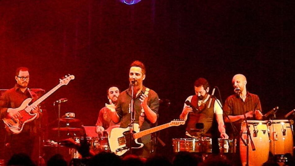 La cueva de Jorge Drexler se llenó de amigos en Panamá