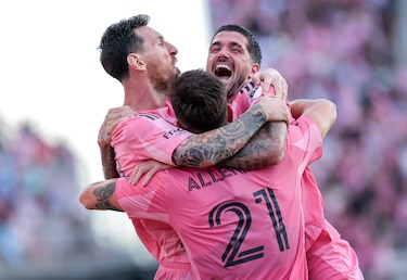 Lionel Messi da al Inter Miami su primera MLS y a Busquets y Alba el adiós merecido