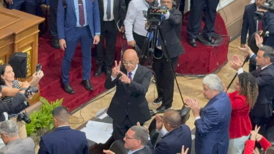Parlamento de Venezuela ratifica a Jorge Rodríguez como presidente en sesión marcada por la captura de Maduro