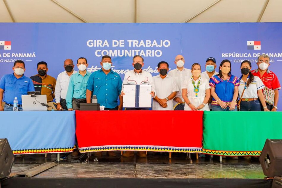 Presidente Nito Cortizo sanciona la ley que crea la Universidad de Pueblos Indígenas