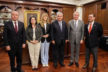 Panamá y Chile trabajan para reforzar la relación bilateral en sectores como comercio, educación y seguridad