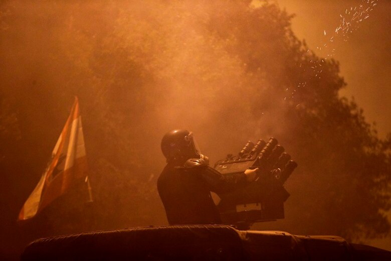 Más de 200 heridos durante enfrentamientos entre manifestantes y policías en Líbano