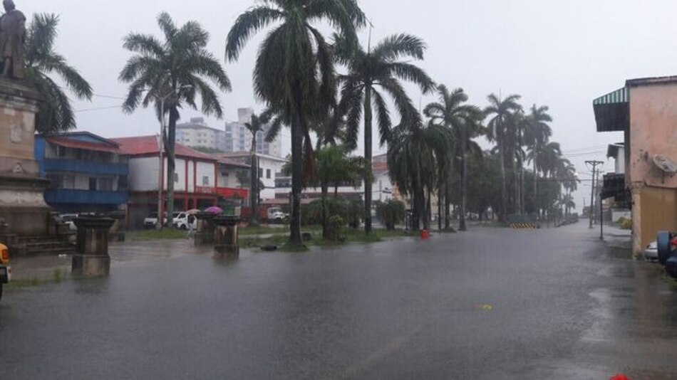 Inundaciones en varios sectores de la provincia de Colón