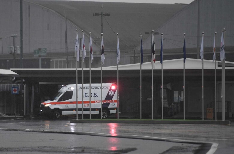 Llegan los primeros pacientes con coronavirus al hospital modular de Albrook