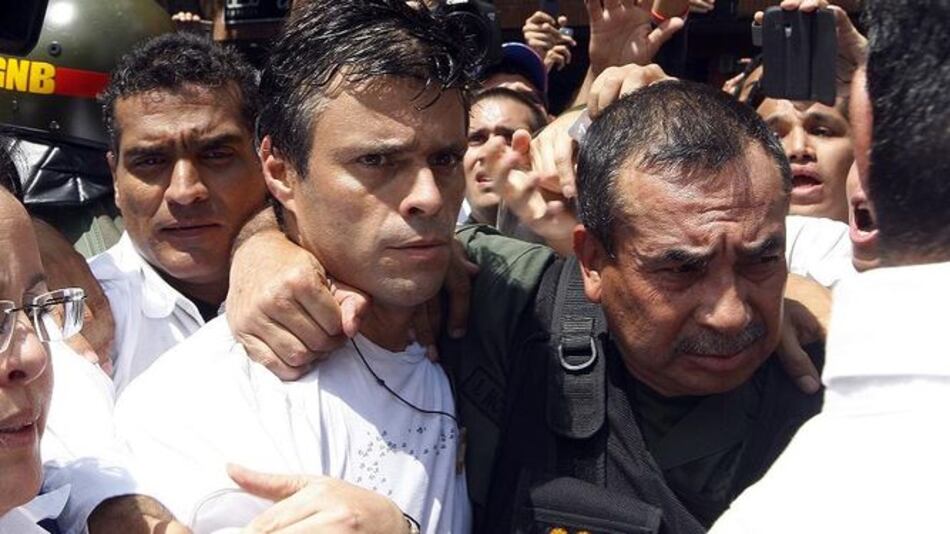 Publican sentencia de Leopoldo López
