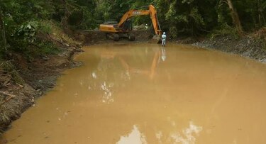 Turbiedad en el río Estivaná causa suspensión de producción de agua potable